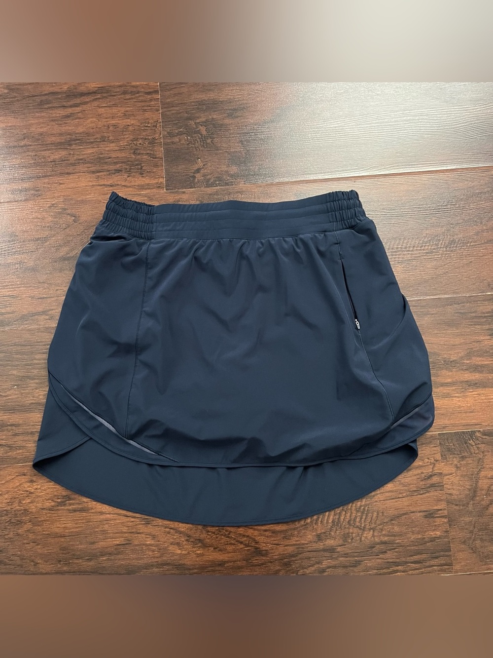 Lululemon Hotty Hot High Rise Skirt Navy Skort 14